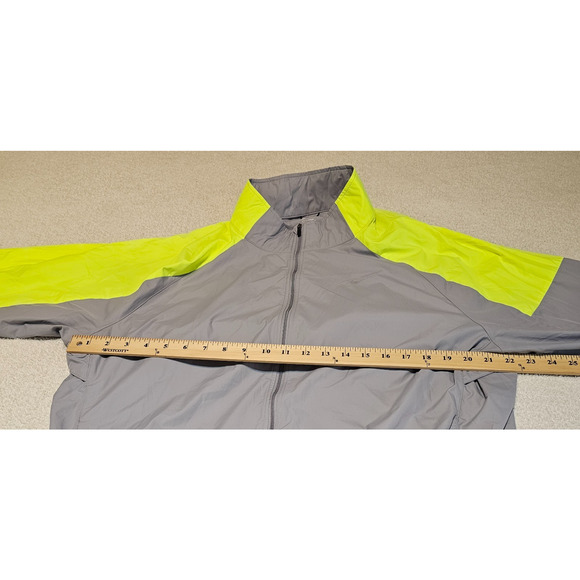 Nike Full Zip Running Windbreaker Jacket Colorblock Reflective Lightweight XL - Picture 10 of 13